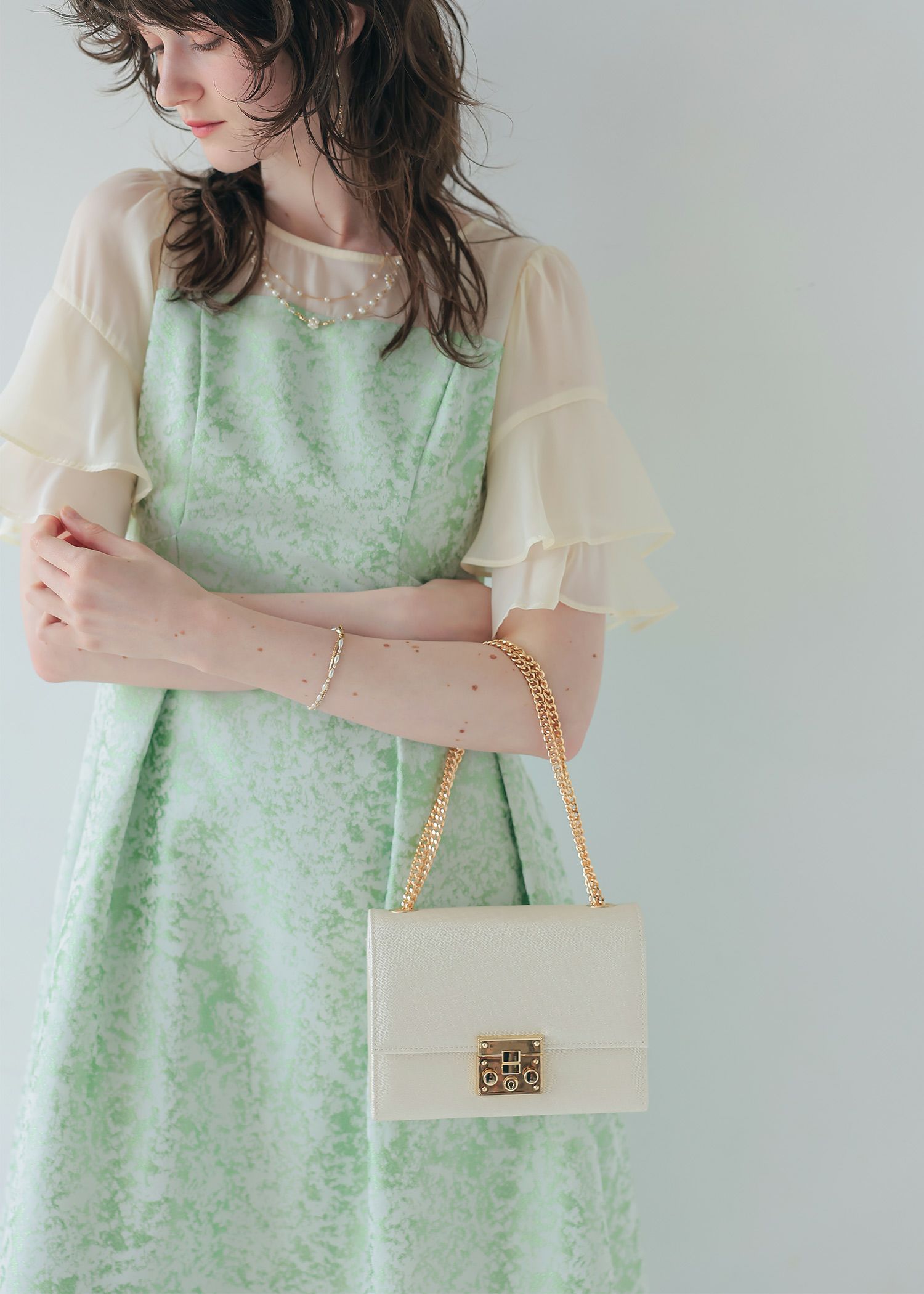 ラメポシェットのドレス|Dorry Doll / LE'RURE