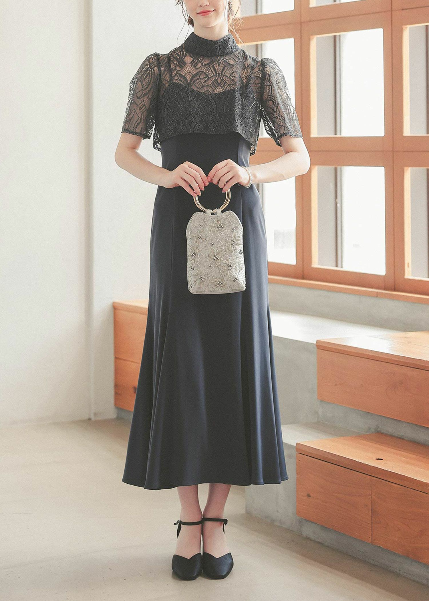 3wayレースボレロ&マーメイドキャミドレス|DorryDoll 