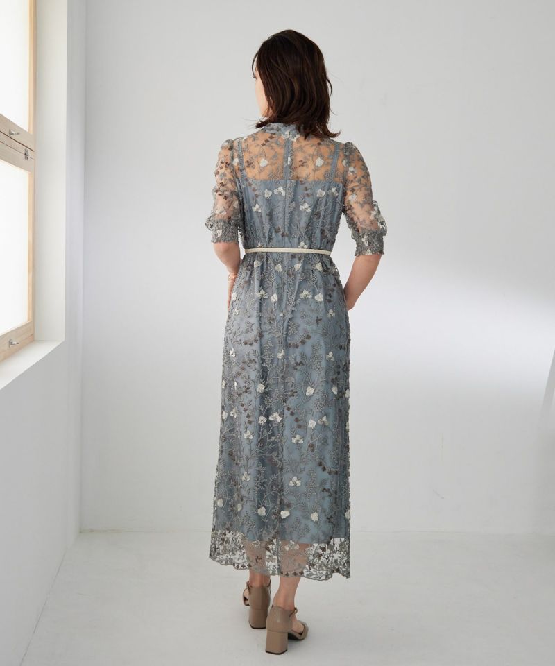 アンティーク刺繍レースワンピースのドレス|Dorry Doll