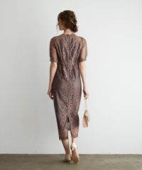 コクーンスリーブレースタイトドレスのドレス|Dorry Doll