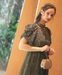 ラッフルスリーブレイヤードレスのドレス|Dorry Doll