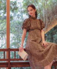 ラッフルスリーブレイヤードレスのドレス|Dorry Doll