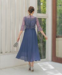 メロースリーブ×プリーツドレスのドレス|Dorry Doll / LE'RURE