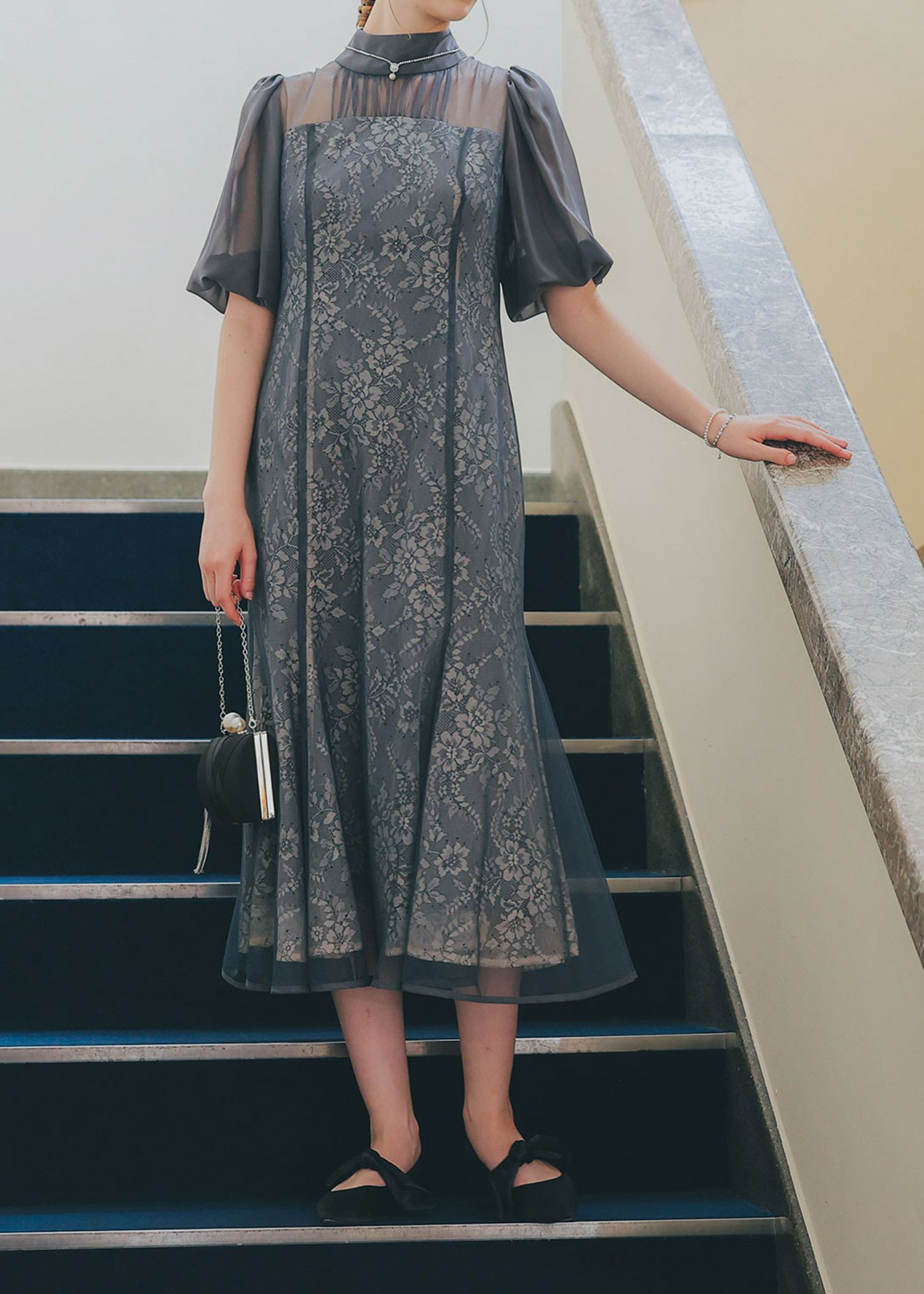 ボウタイボレロセットドレス|DorryDoll