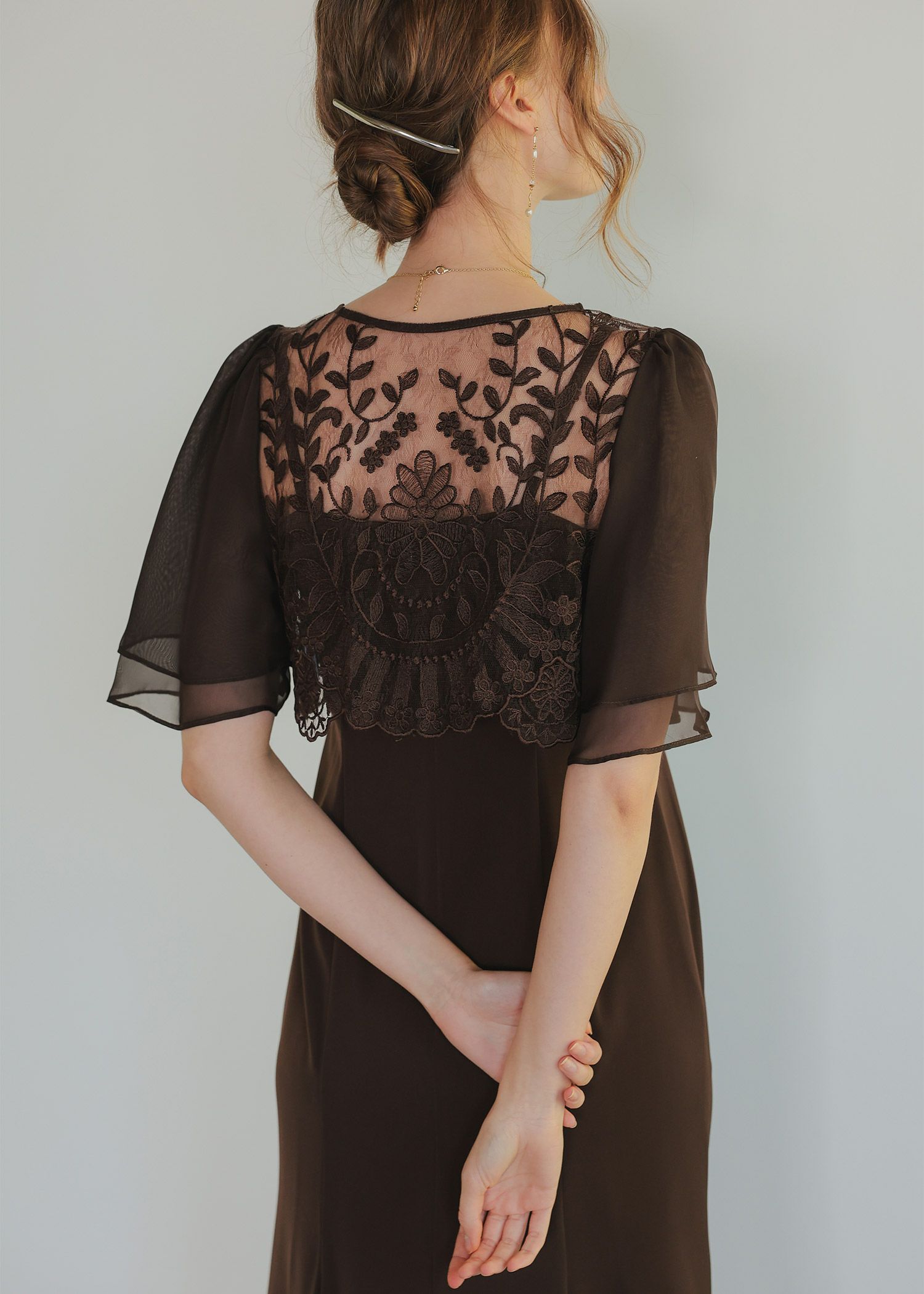 リーフブラウスマーメイドドレス|DorryDoll 