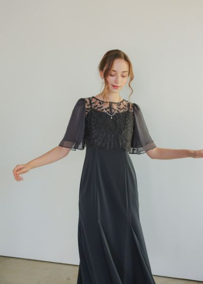 フロッキーデザインIラインドレス|DorryDoll