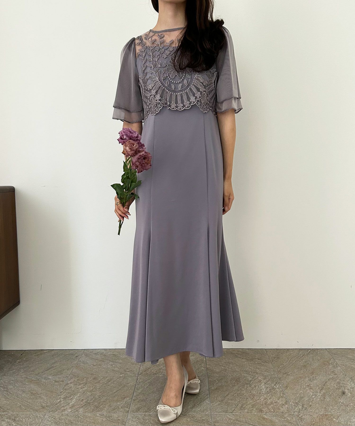 リーフブラウスマーメイドドレス|DorryDoll 