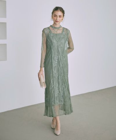 ナローマーメイドドレスのドレス|Dorry Doll / LE'RURE