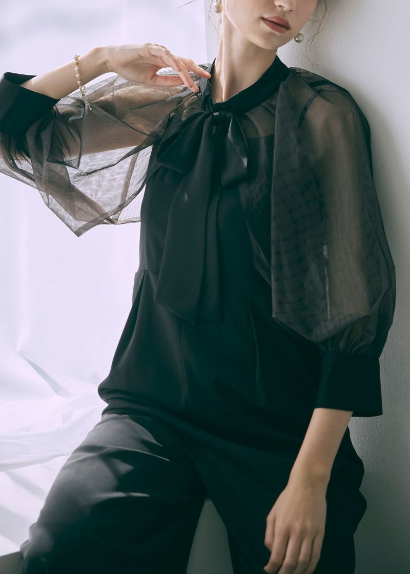 ボウタイボレロパンツドレス|DorryDoll