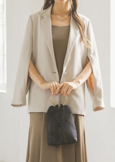 新品未使用/LE'RURE ジャケット Boxy tailored jacket Boxy tailored jacketのドレス|Dorry Doll / LE'RURE