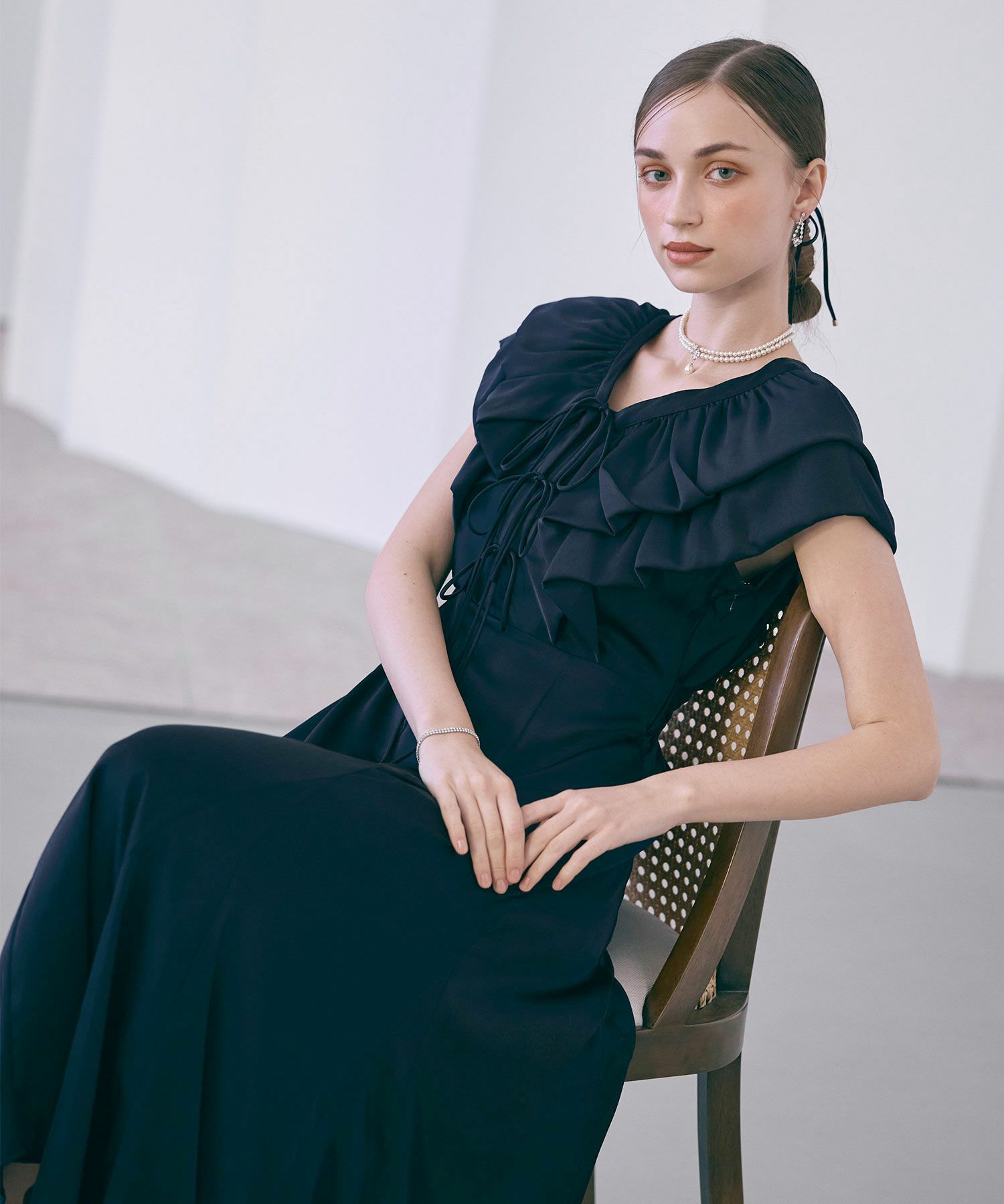 ラッフルデザインドレス|DorryDoll 