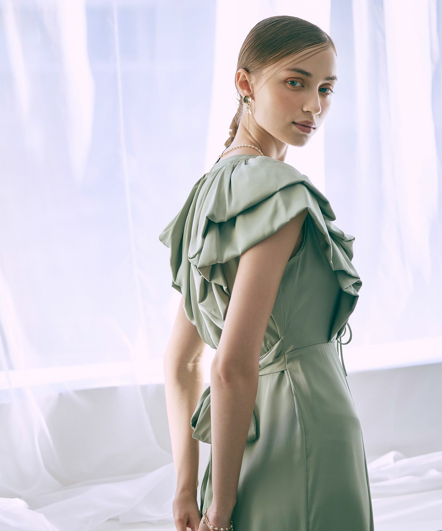 ラッフルデザインドレス|DorryDoll 