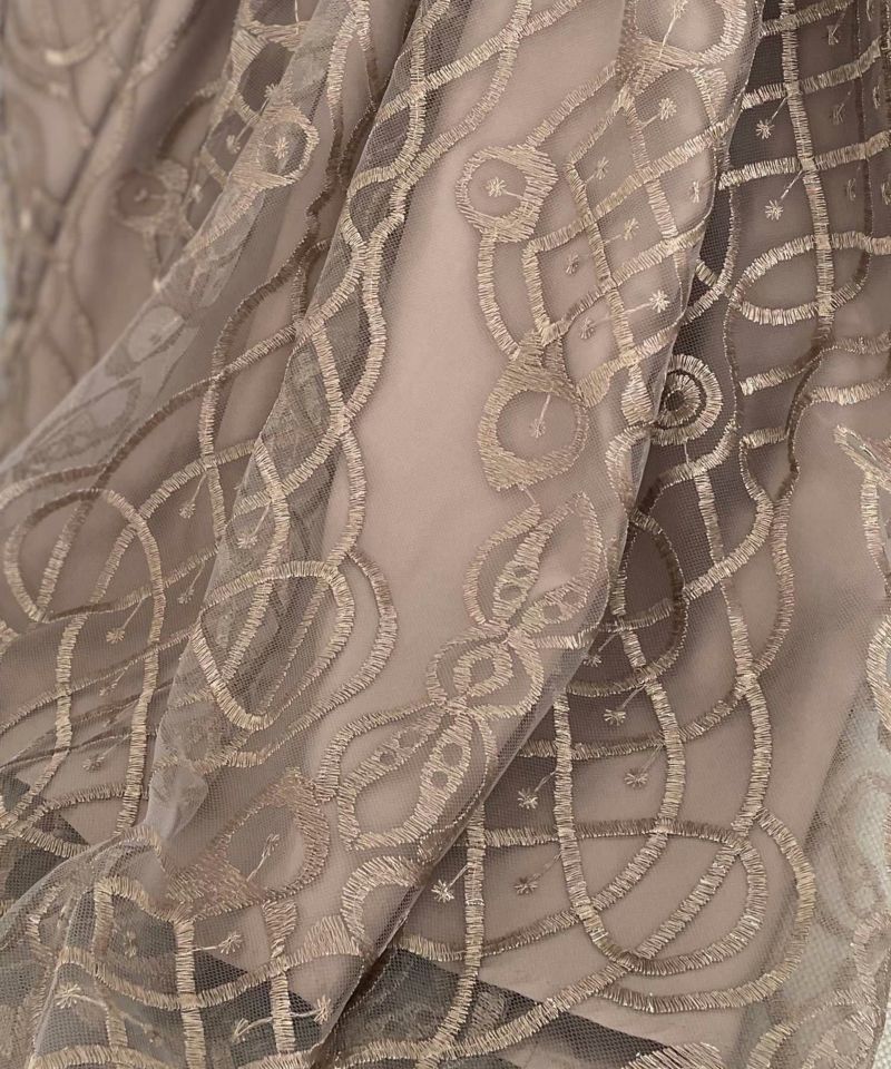 シャイニーエンブロイダリードレス|DorryDoll