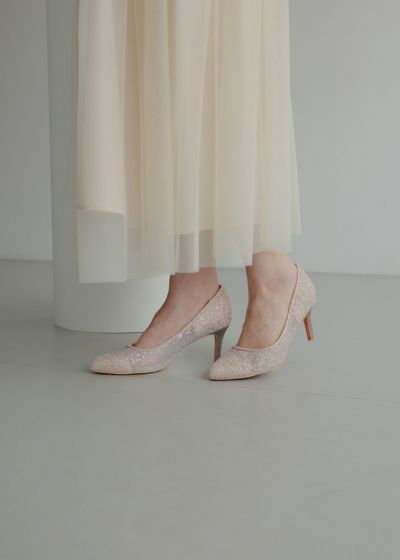 ニュアンスフラワーレースドレス｜DorryDoll