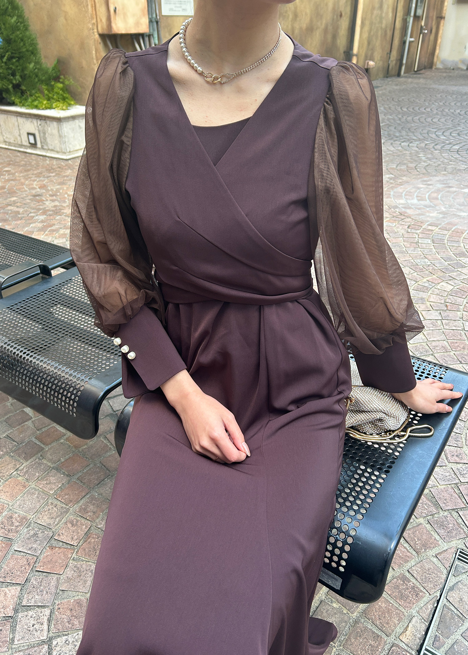 クロスデザインドレス|Dorry Doll 