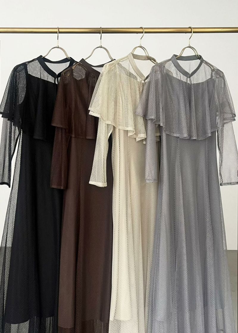 ケープセットメッシュドレス|Dorry Doll
