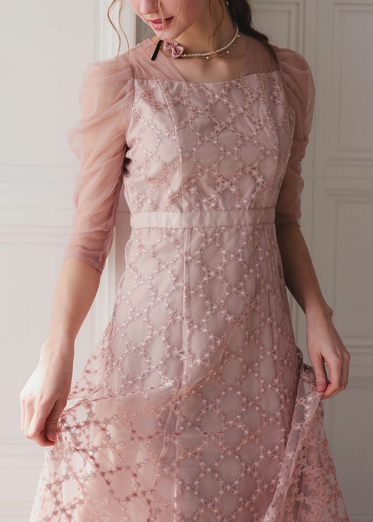 ドレープIラインドレス｜DorryDoll 