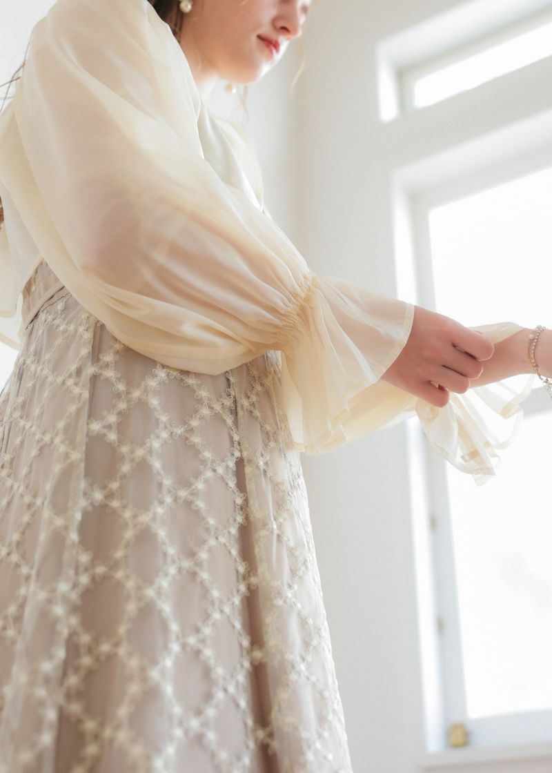 ♥LE’RURE♥ 訳あり 超人気 結婚式 お呼ばれ シフォンスリーブロンパース ♥LE'RURE♥ 超人気 爆売れ 結婚式 お呼ばれ シフォンスリーブ