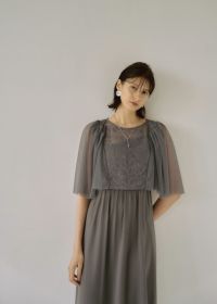 2way puff tulle dressのドレス|Dorry Doll / LE'RURE