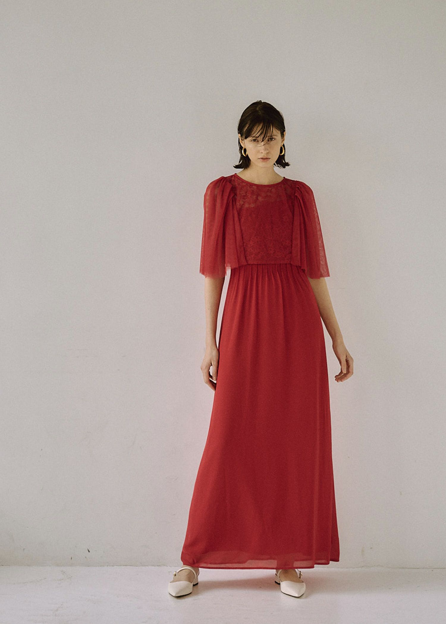 2way puff tulle dress|LE