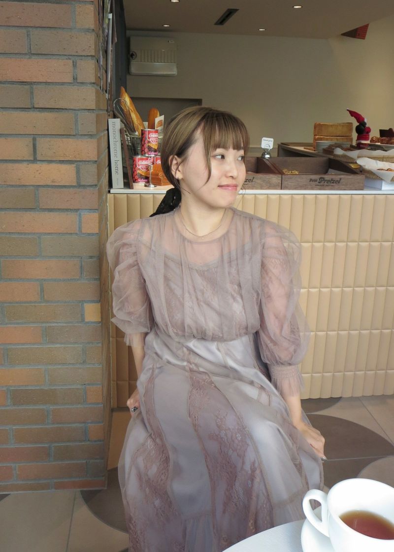 エアリースリーブコンビネーションドレス｜DorryDoll