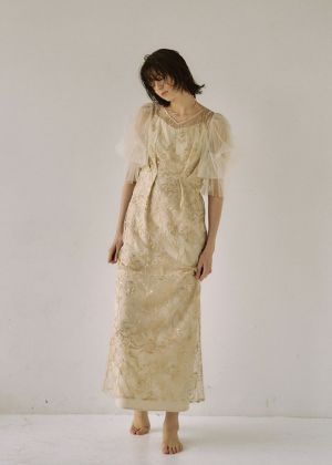 LE'RURE ドレス Ruffle tulle airy dress : ZOZOTOWN Yahoo!店