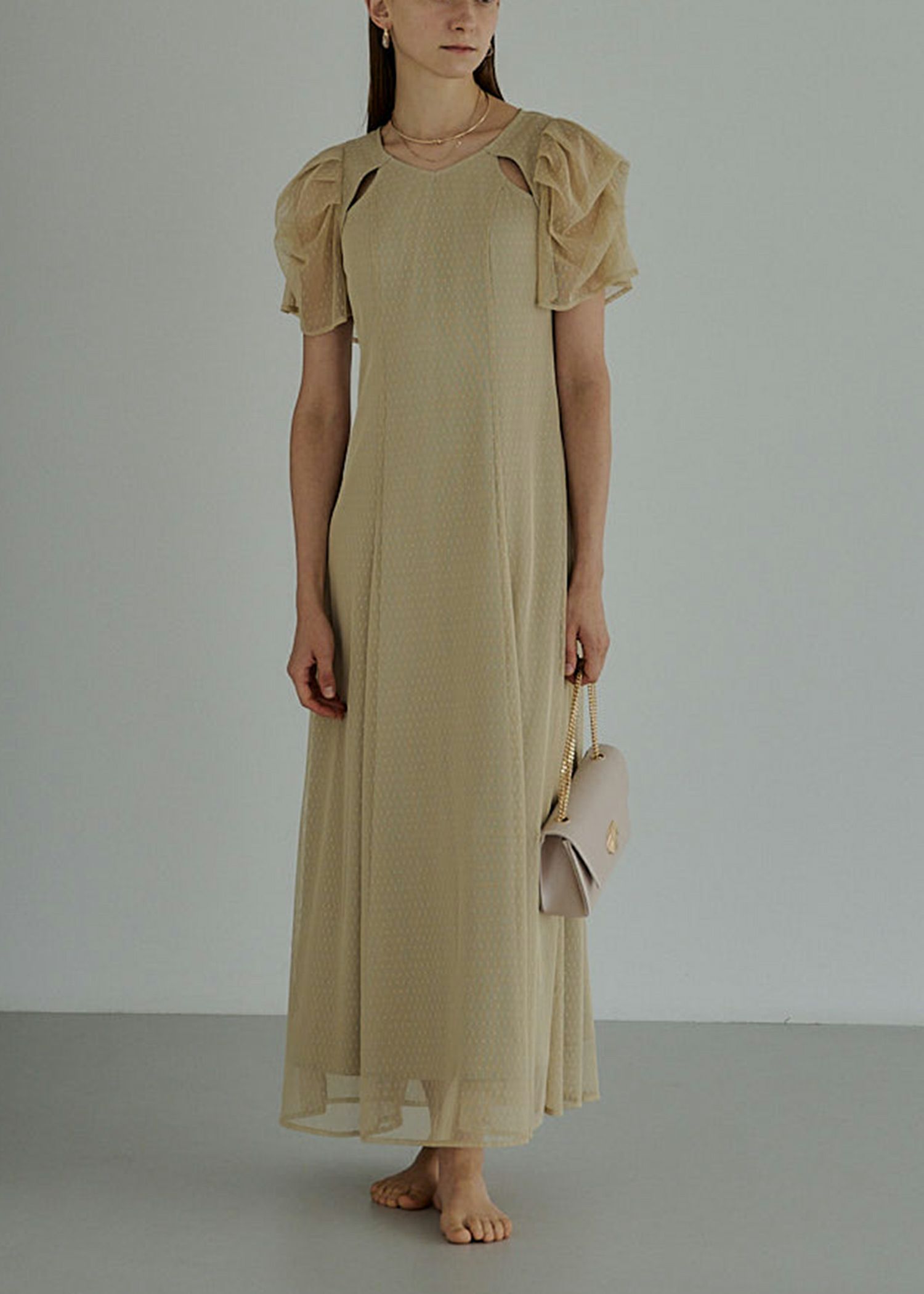 Particulard dots flare dressのドレス|Dorry Doll / LE