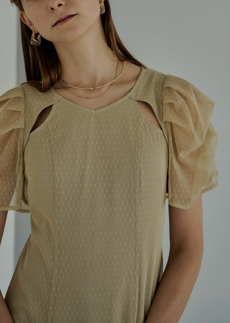 Particulard dots flare dressのドレス|Dorry Doll / LE'RURE