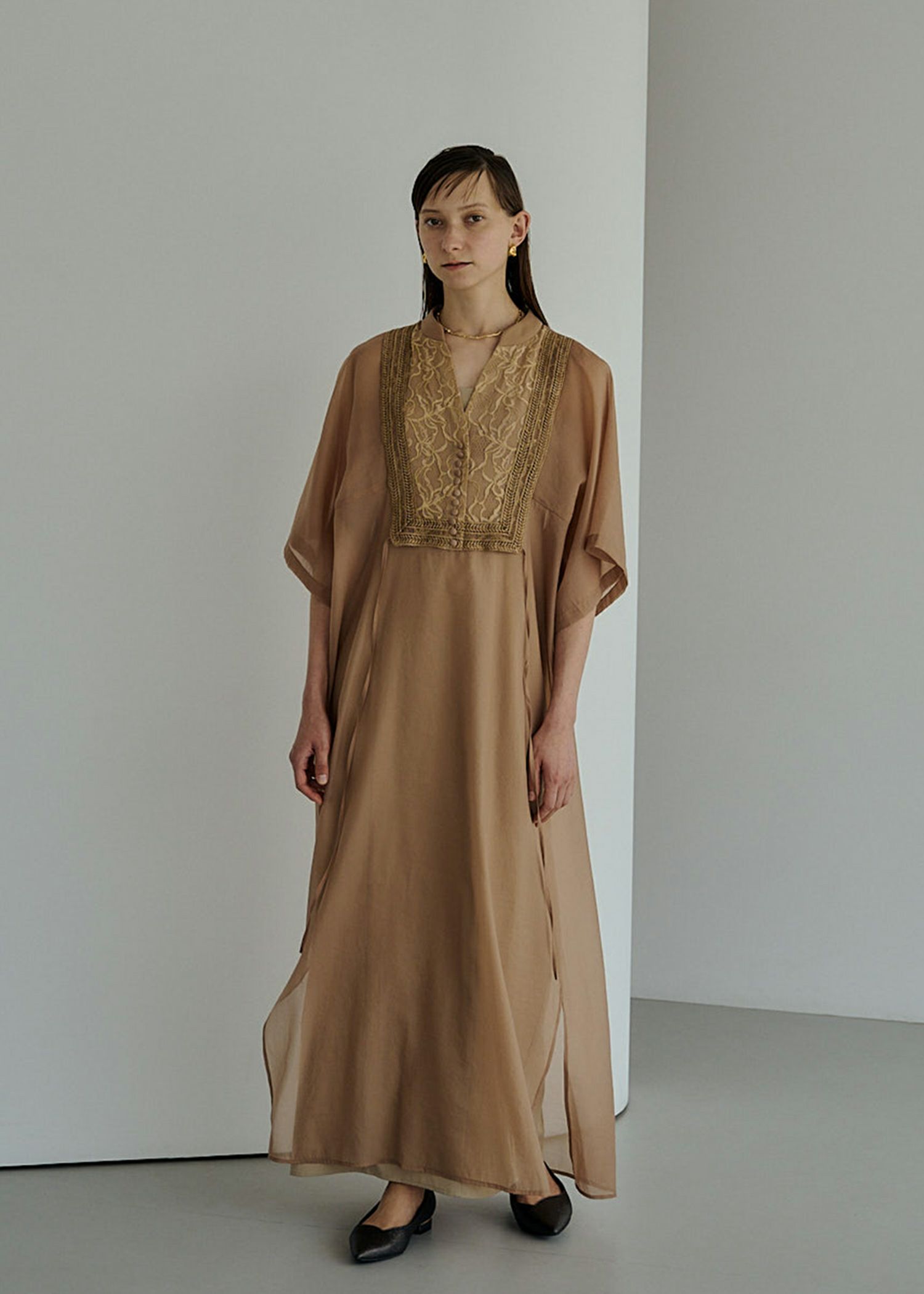 Nomadical organdy dressのドレス|Dorry Doll / LE 