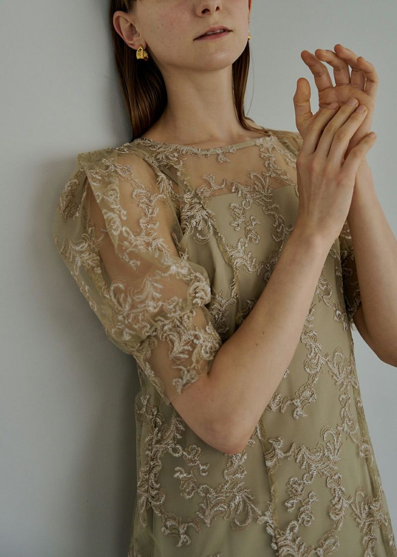 Original paisley pattern dressのドレス|Dorry Doll / LE'RURE