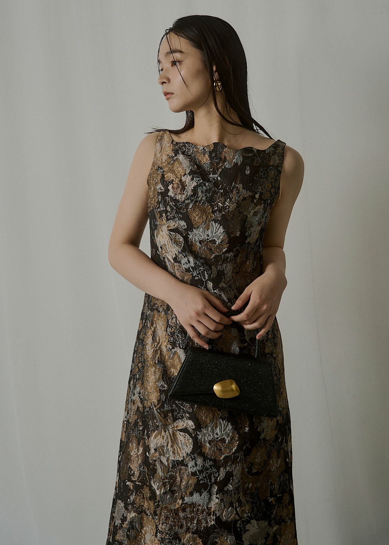 Wandering jacquard dressのドレス|Dorry Doll / LE