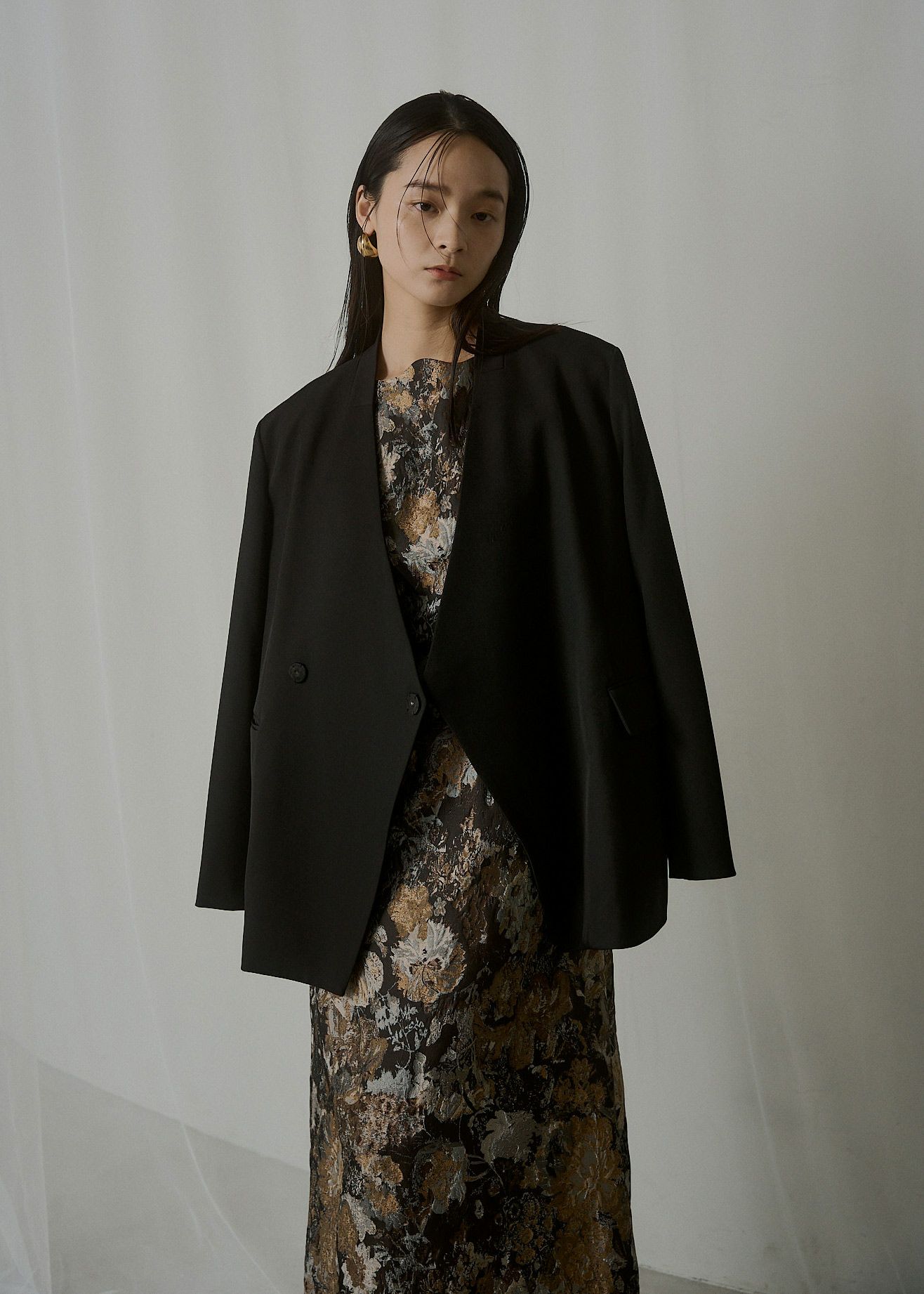 Wandering jacquard dressのドレス|Dorry Doll / LE