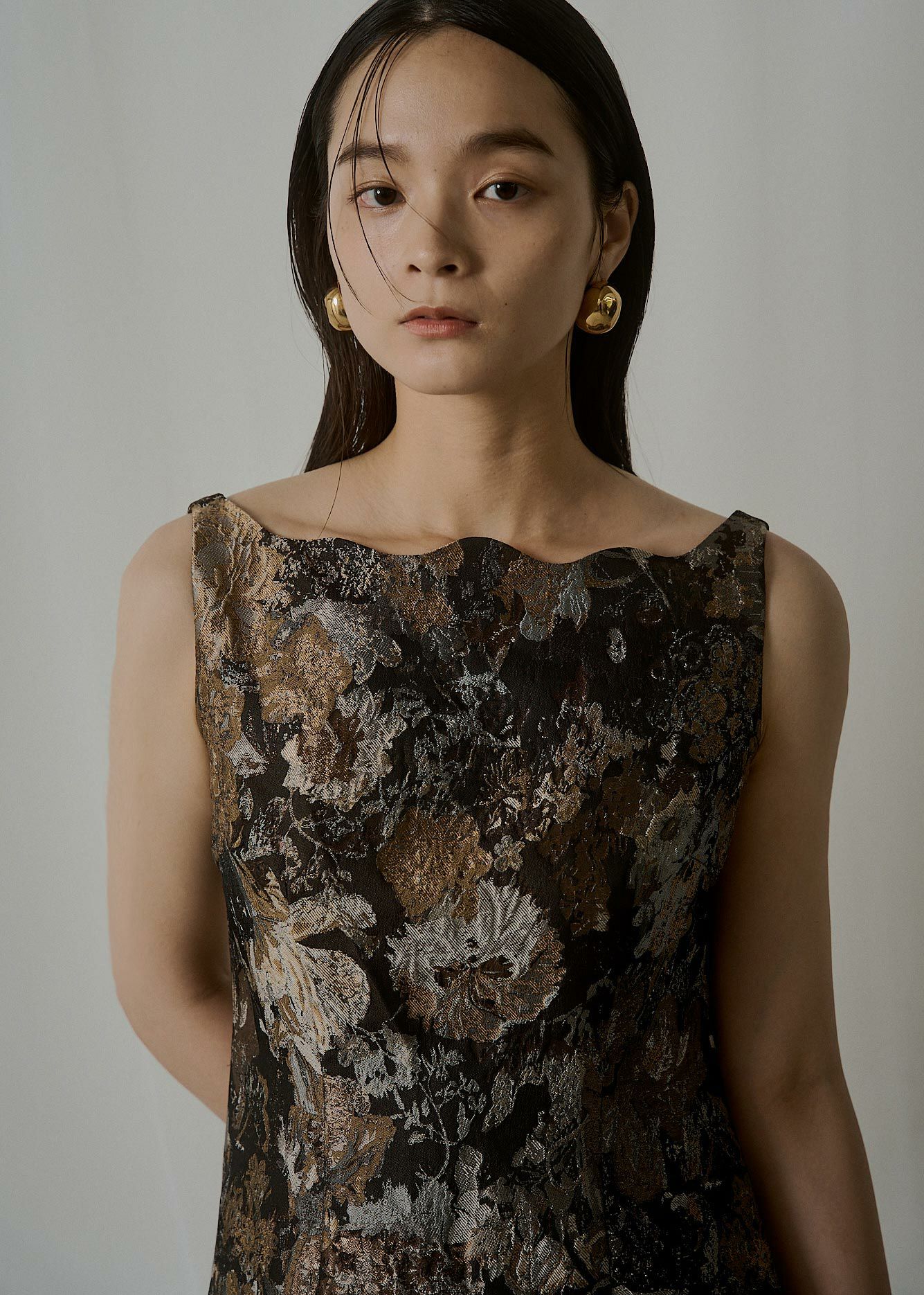 Wandering jacquard dressのドレス|Dorry Doll / LE