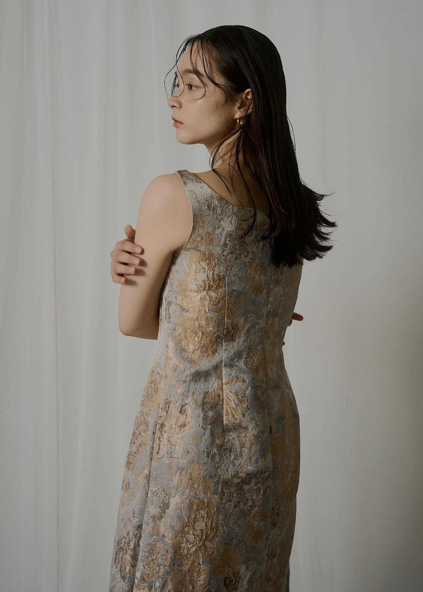 Wandering jacquard dressのドレス|Dorry Doll / LE