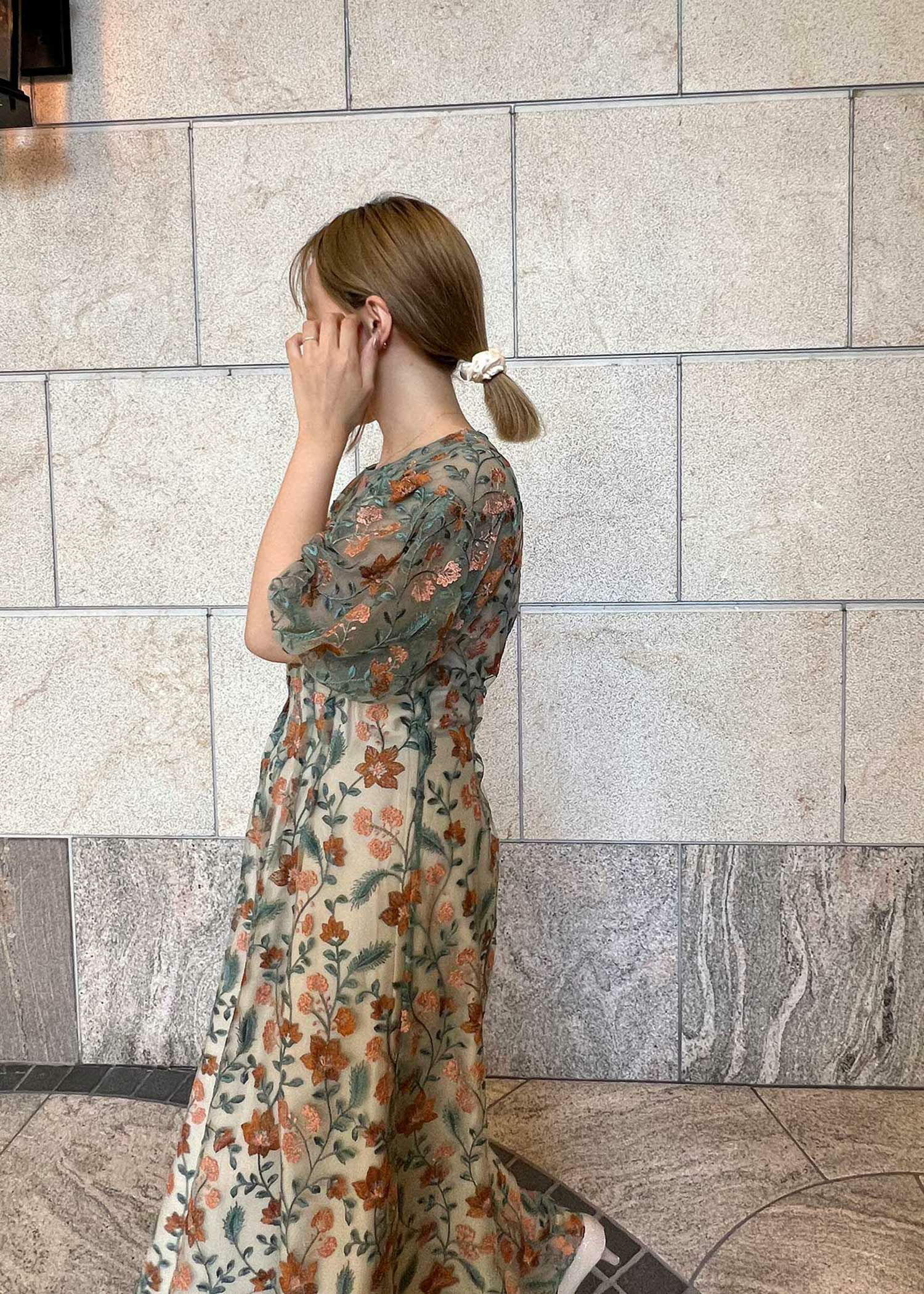 ブルーミーフラワードレス｜DorryDoll 