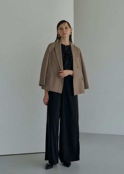 Double breasted  button jacket
