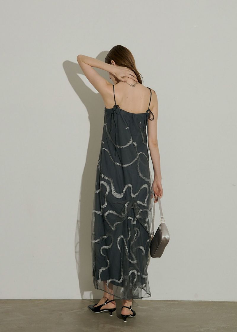 Grafitti back drape cami dressのドレス|Dorry Doll / LE'RURE