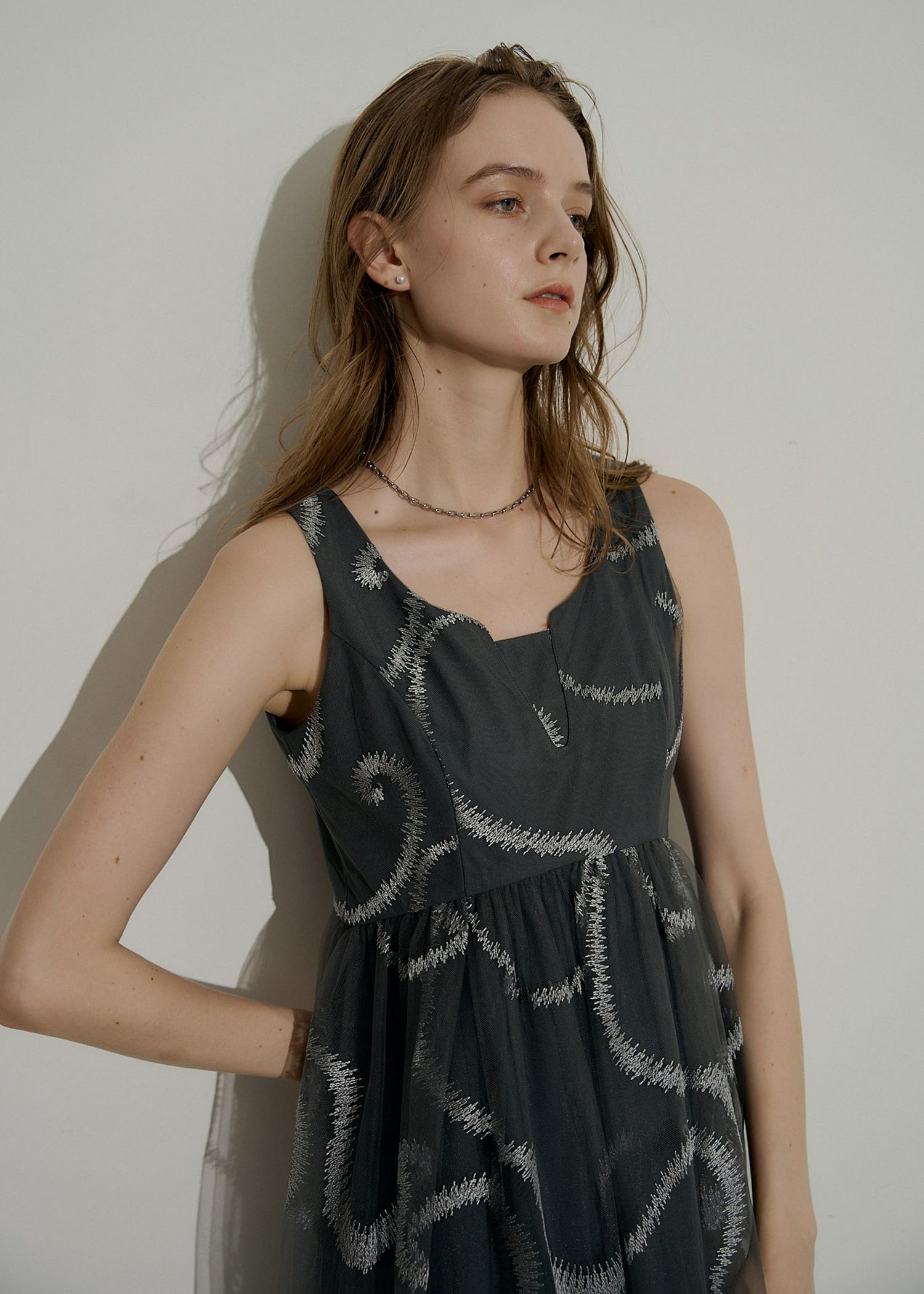 LE'RURE Grafitti cocoon dressリルアーグラフィティ黒 Grafitti cocoon dressのドレス|Dorry Doll / LE'RURE