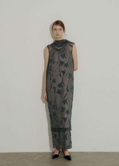 drape design dress