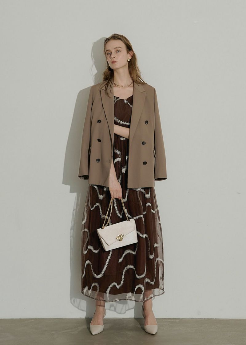 Boxy tailored jacketのドレス|Dorry Doll / LE'RURE