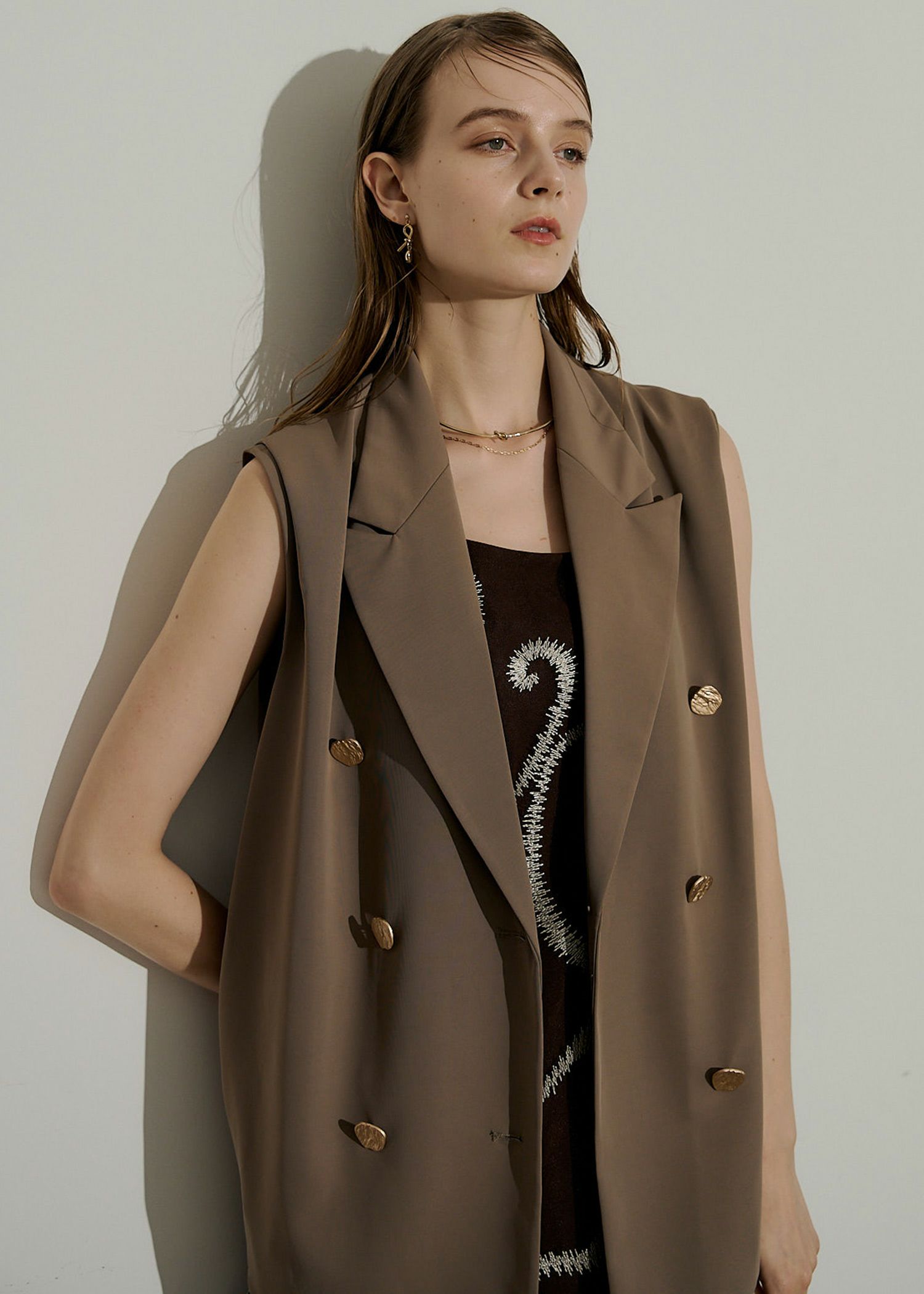 Boxy tailored jacketのドレス|Dorry Doll / LE
