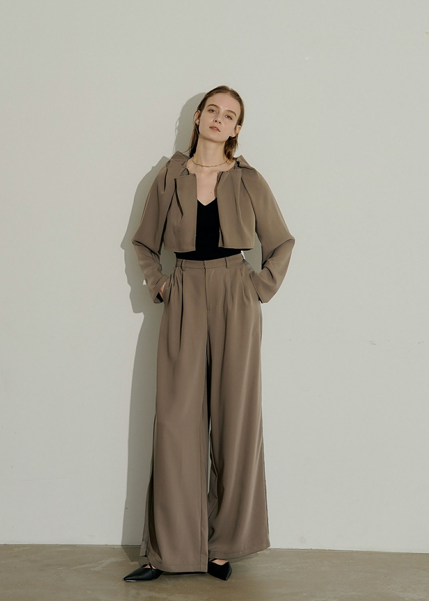 Boxy tailored jacketのドレス|Dorry Doll / LE