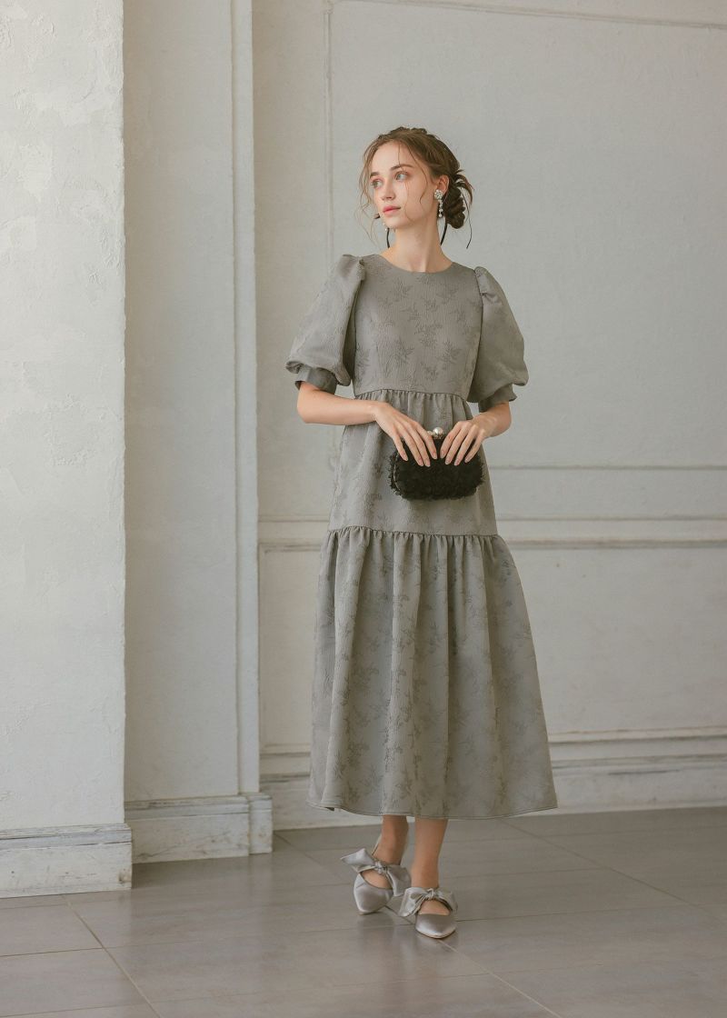 リルアー　ジャガードドレス Wandering jacquard dressのドレス|Dorry Doll / LE'RURE