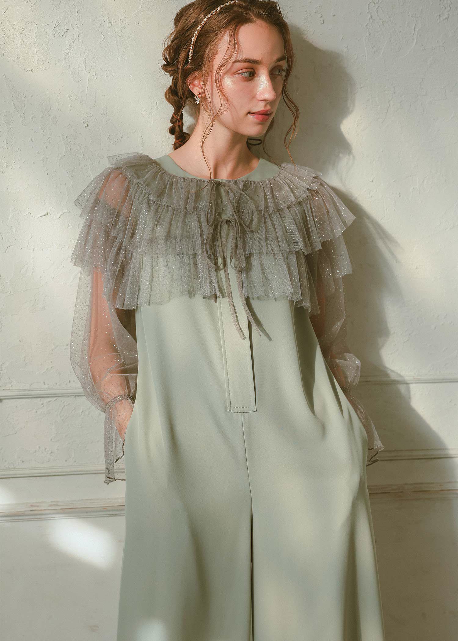 LE'RURE Dorry doll パンツドレス　結婚式　オケージョン LE'RURE Dorry doll パンツドレス 結婚式 オケージョン LE'RURE パンツ