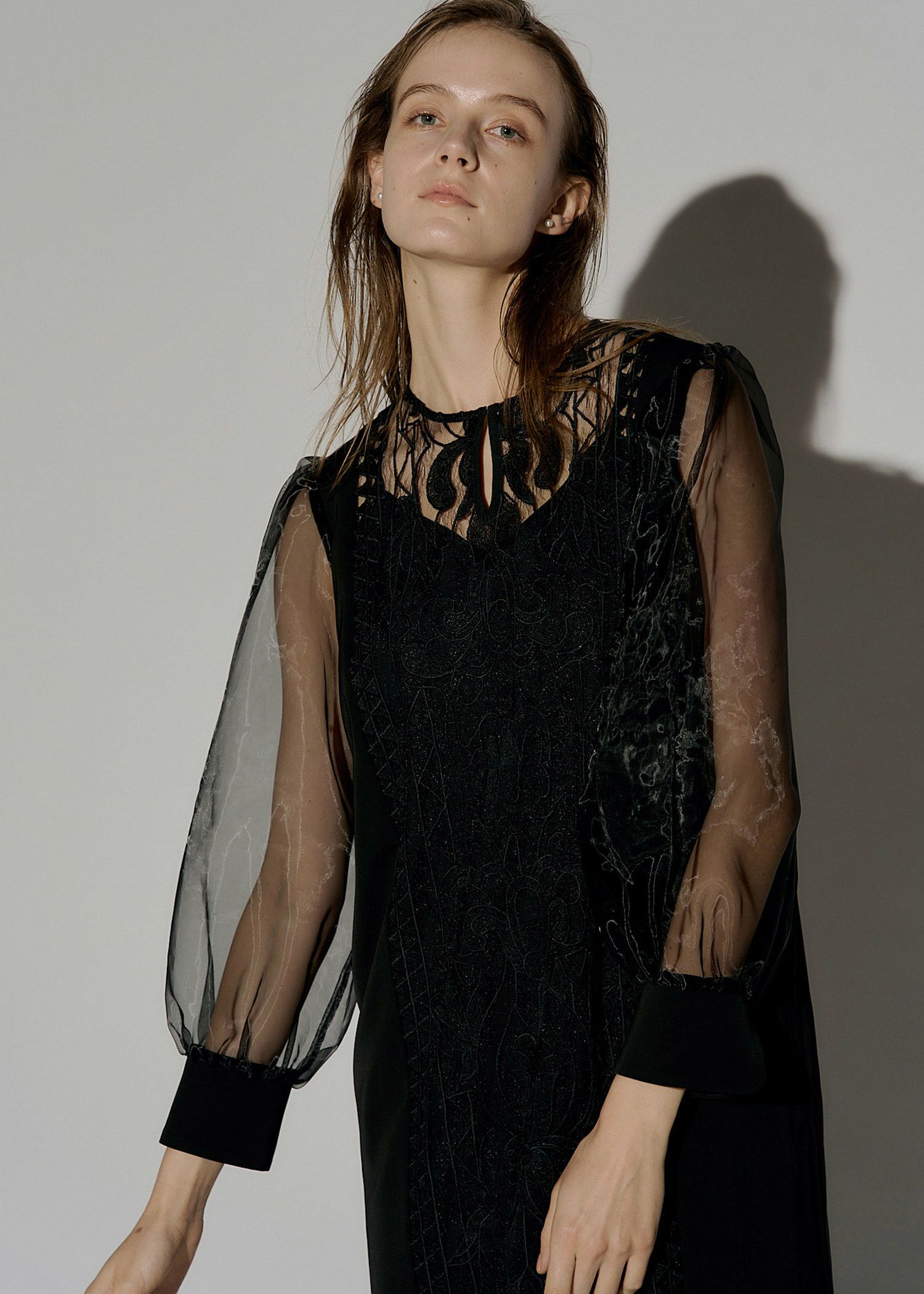 Medi embroidery lace dressのドレス|Dorry Doll / LE