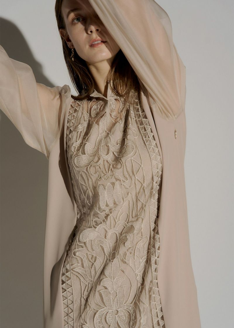 Medi embroidery lace dressのドレス|Dorry Doll / LE'RURE