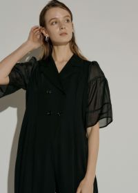 8★新品★ LE’RURE Bell sleeve rompers パンツドレス Bell sleeve rompersのドレス|Dorry Doll / LE'RURE