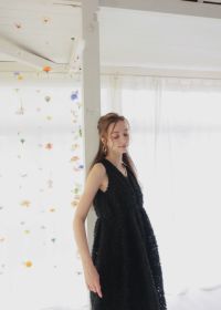 フリルチュールドレスのドレス|Dorry Doll / LE'RURE