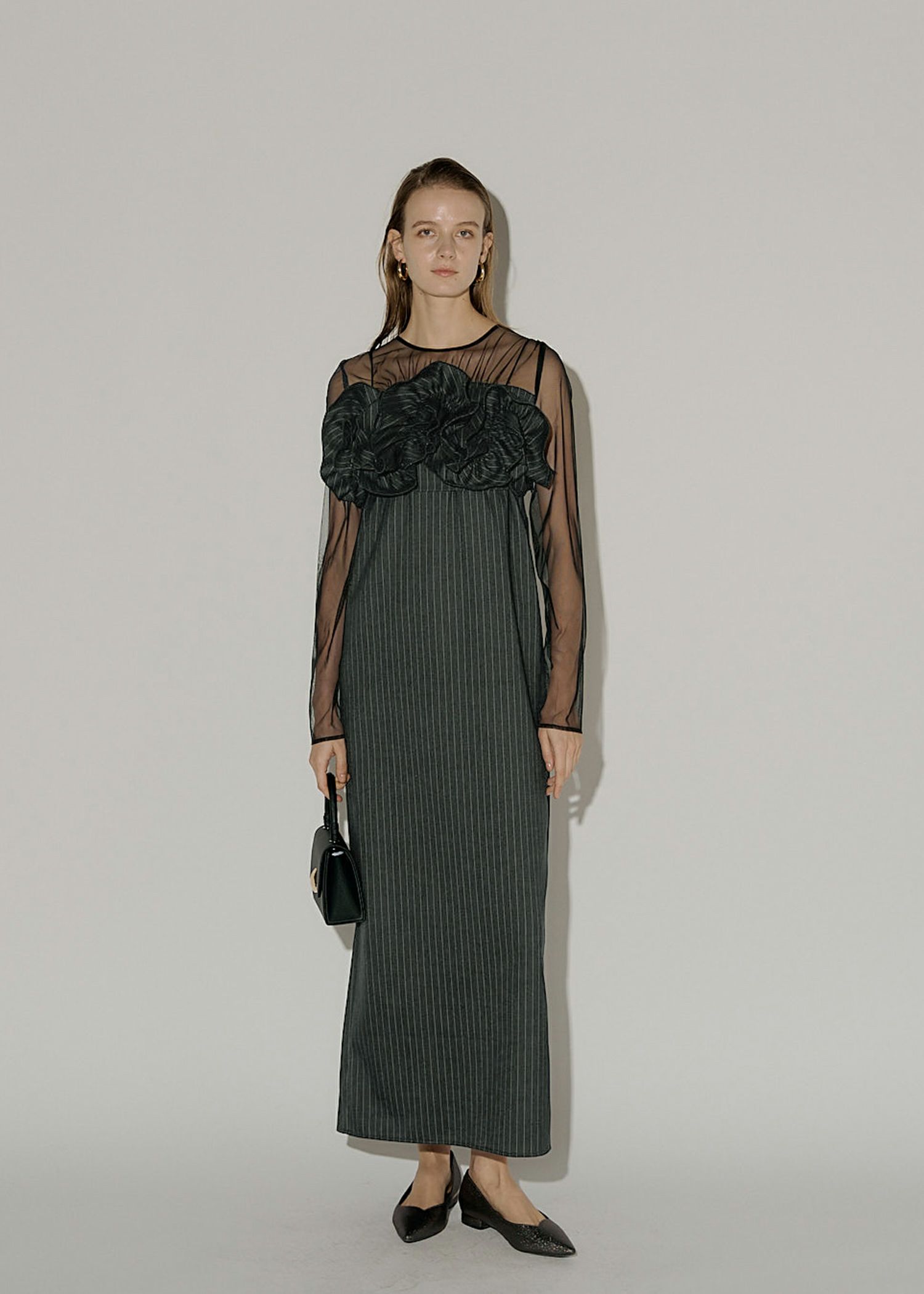 Embroidery layered pants dressのドレス|Dorry Doll / LE 