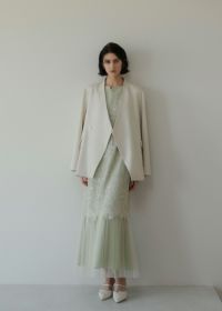 ★新品★LE’RURE Melange collarless jacket Melange collarless jacketのドレス|Dorry Doll / LE'RURE